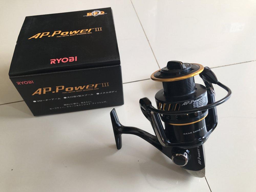 Reel Ryobi AP Power lll 8000 TERBARU BOS PANCING zerya_fishing