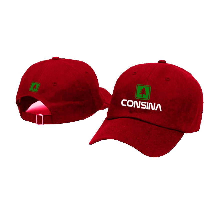 Jakarta Distro Topi Baseball Consina Logo White Premium