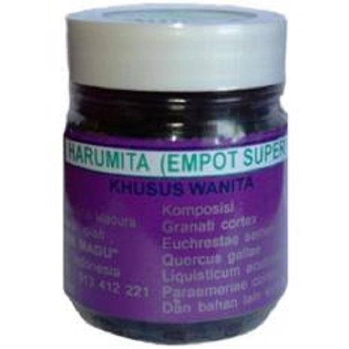 JAMU EMPOT EMPOT SUPER HARUMITA : RAMUAN TRADISIONAL EMPOT AYAM MADURA KHUSUS WANITA