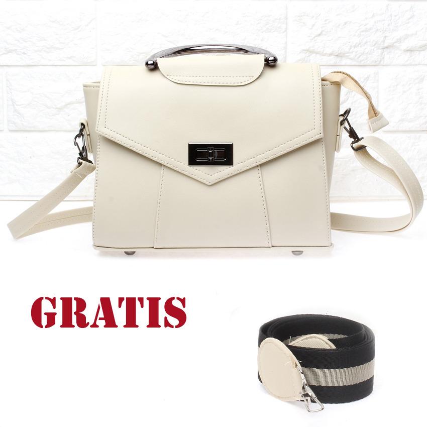 Salvora tas wanita/ tas selempang / tas slempang / tas bahu wanita / tas cewek / tas murah / tas wanita murah / tas wanita terbaru / tas cantik / was wanita branded / tas kecil /tas kerja SV47 (abu-abu dan biru) GRATIS TALI TAS