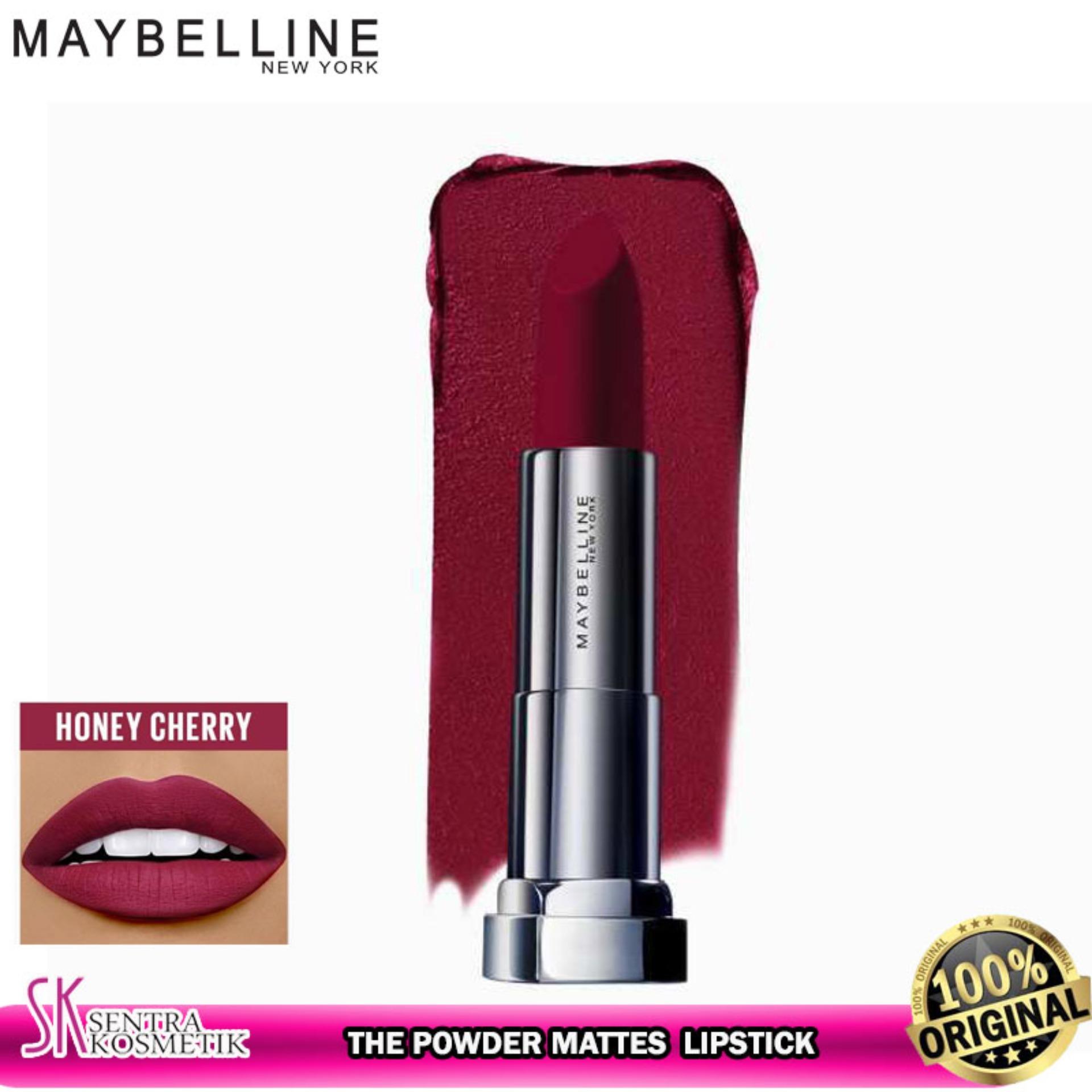 MAYBELLINE Color Sensational The Powder Mattes Lipstick - HONEY CHERRY