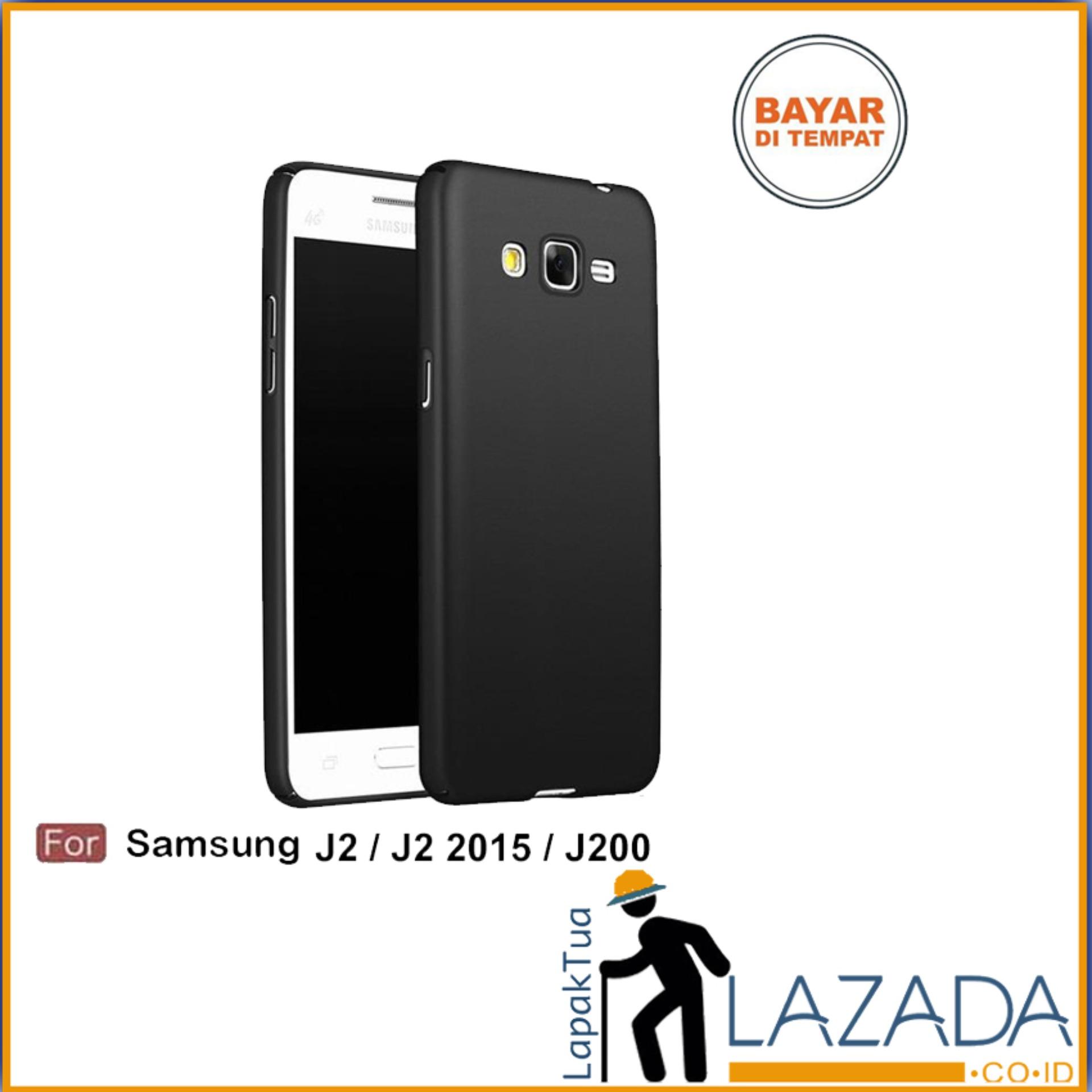 Lapak Case - Softcase Midnight Black Matte Case Ultraslim Baby Skin Untuk Samsung Galaxy J2 / J200 / J2 2015 / J2 Duos / J200G