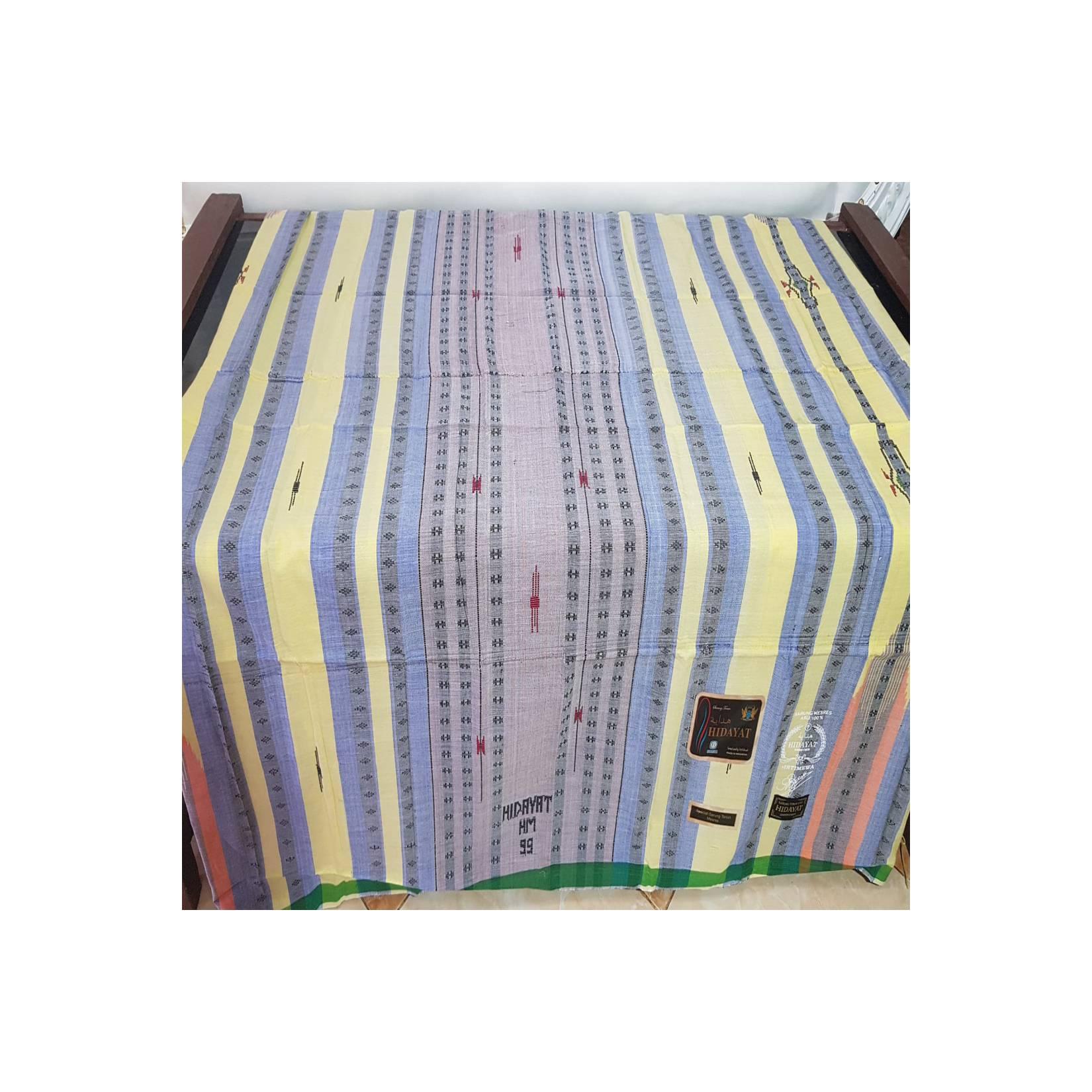 Sarung tenun Mesres Hidayat skelas bhs mercerized lamiri lamiya halima