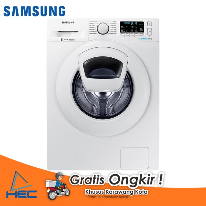 Harga Diskon!! Mesin Cuci Samsung Ww75K5210Ywse ( Khusus Karawang ) - ready stock