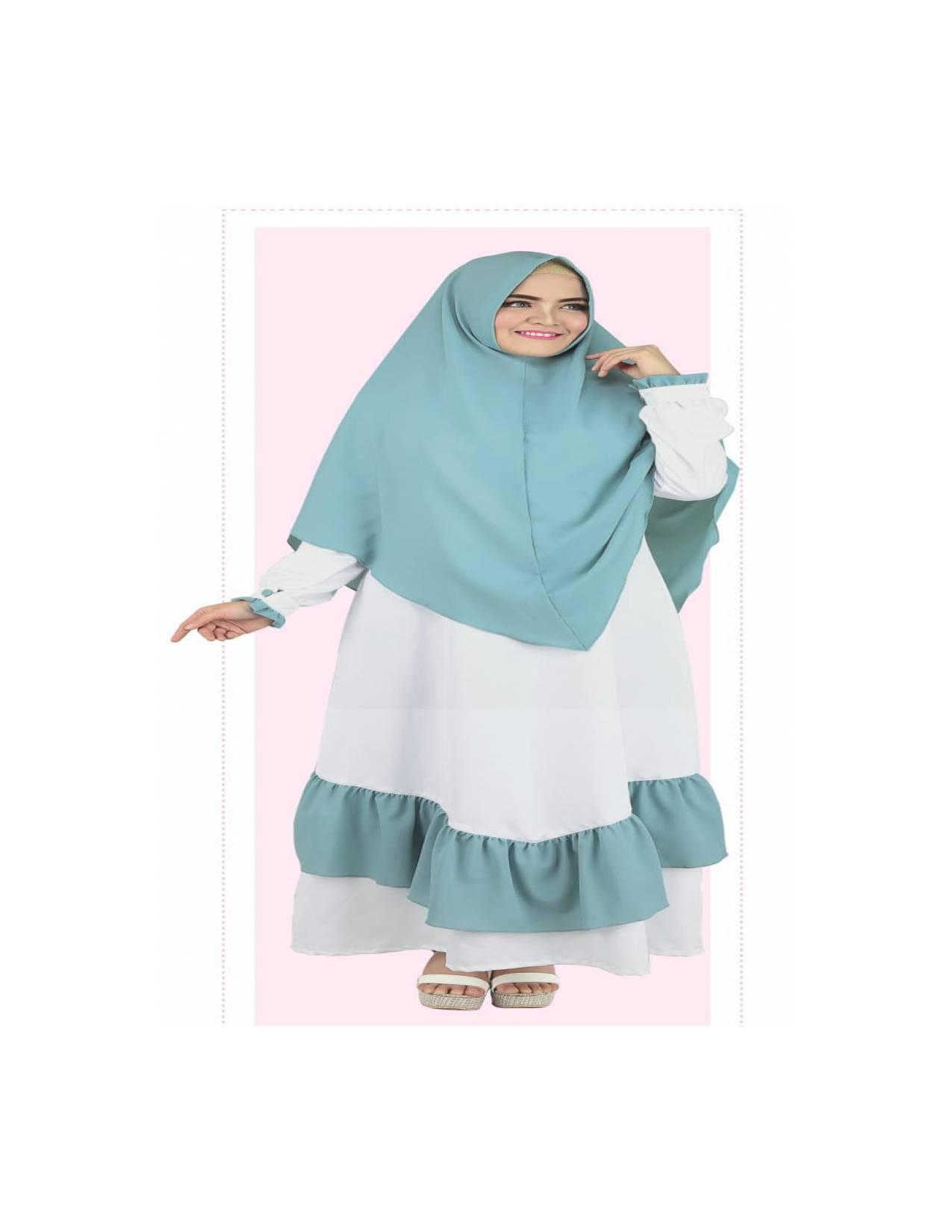 Baju Busana Muslim Setelan Gamis Pakistan Dress Casual Wanita Tosca