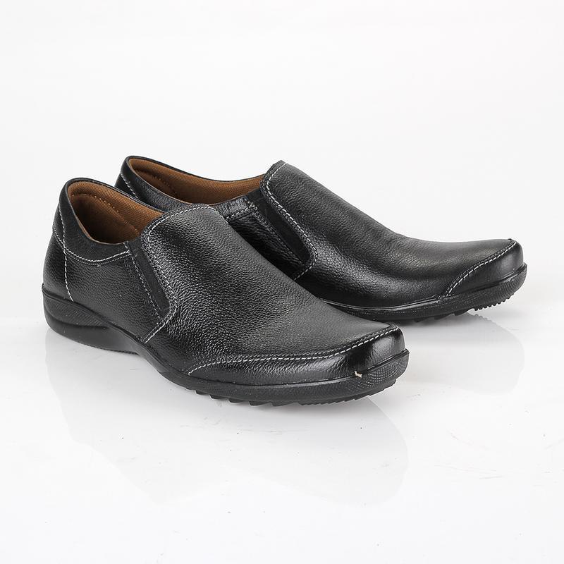 Blackkelly Sepatu Pantofel Pria Hitam - LSN 261