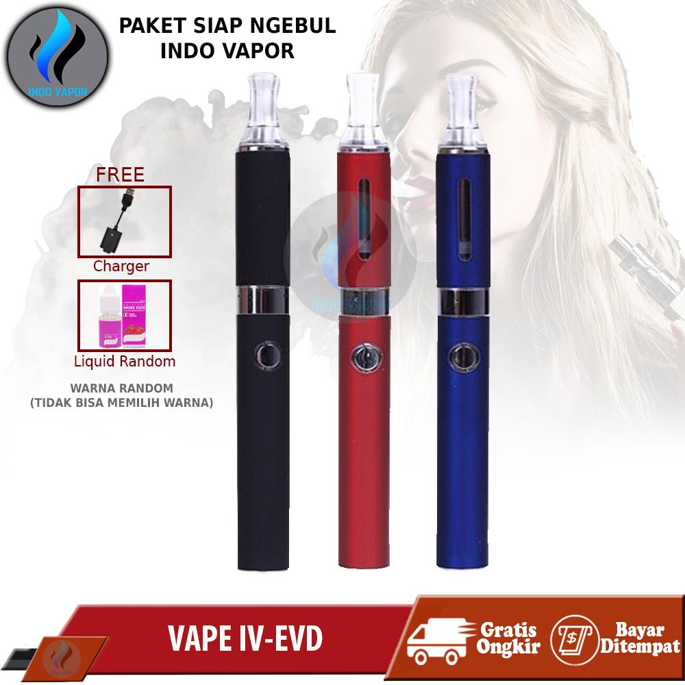 Indo Vapor - Rokok Elektrik Evd Rokok Elektrik 1100 mAh Include Charger Bonus Liquid - Vape Termurah Di Lazada Indo Vapor - Rokok Elektrik Evd Rokok Elektrik 1100 mAh Include Charger Bonus Liquid - Vape Termurah Di Lazada