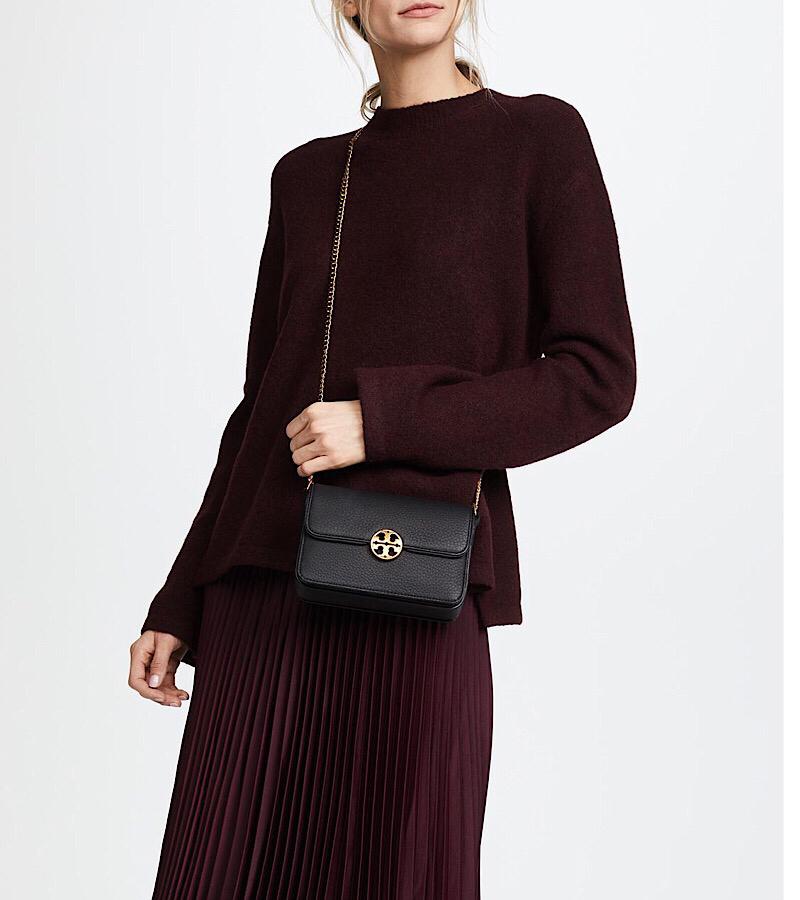 TAS BRANDED / TAS WANITA / TORY BURCH CHELSEA MINI CROSSBODY BAG