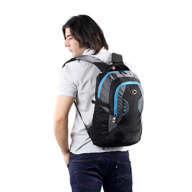 Tas Sekolah Kuliah Kerja Ransel Laptop OZONE 167 Cordura + Raincover