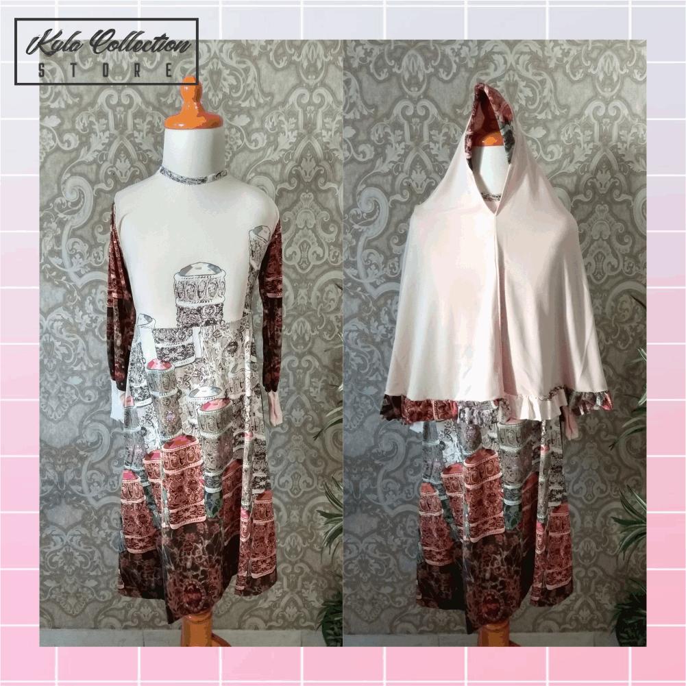 Gamis Anak Syari Baju Muslim Anak Perempuan Busana Muslim Dress Anak Perempuan Motif Warna