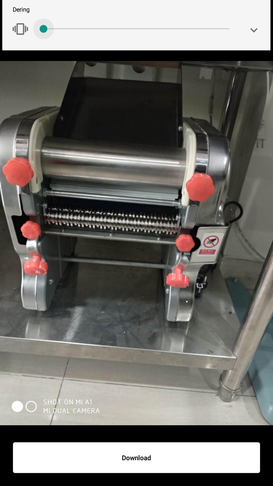 Mesin giling mie otomatis NOD 200 stenless