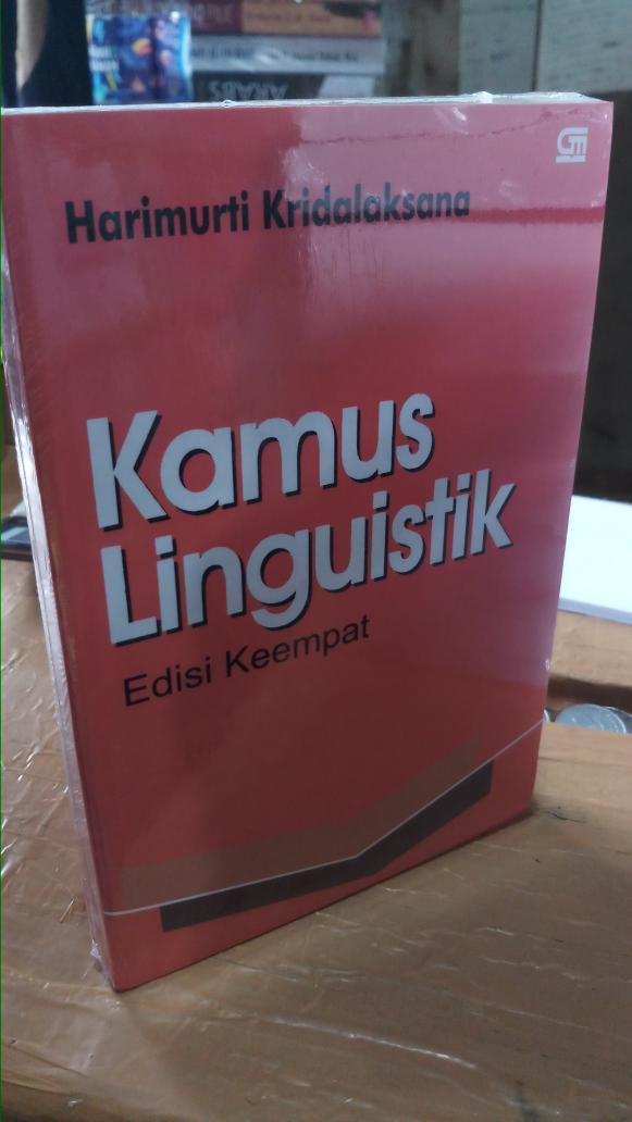 Jual Kamus Linguistik Harimurti Kridalaksana Gansabook 009 Harga Rp 43.000