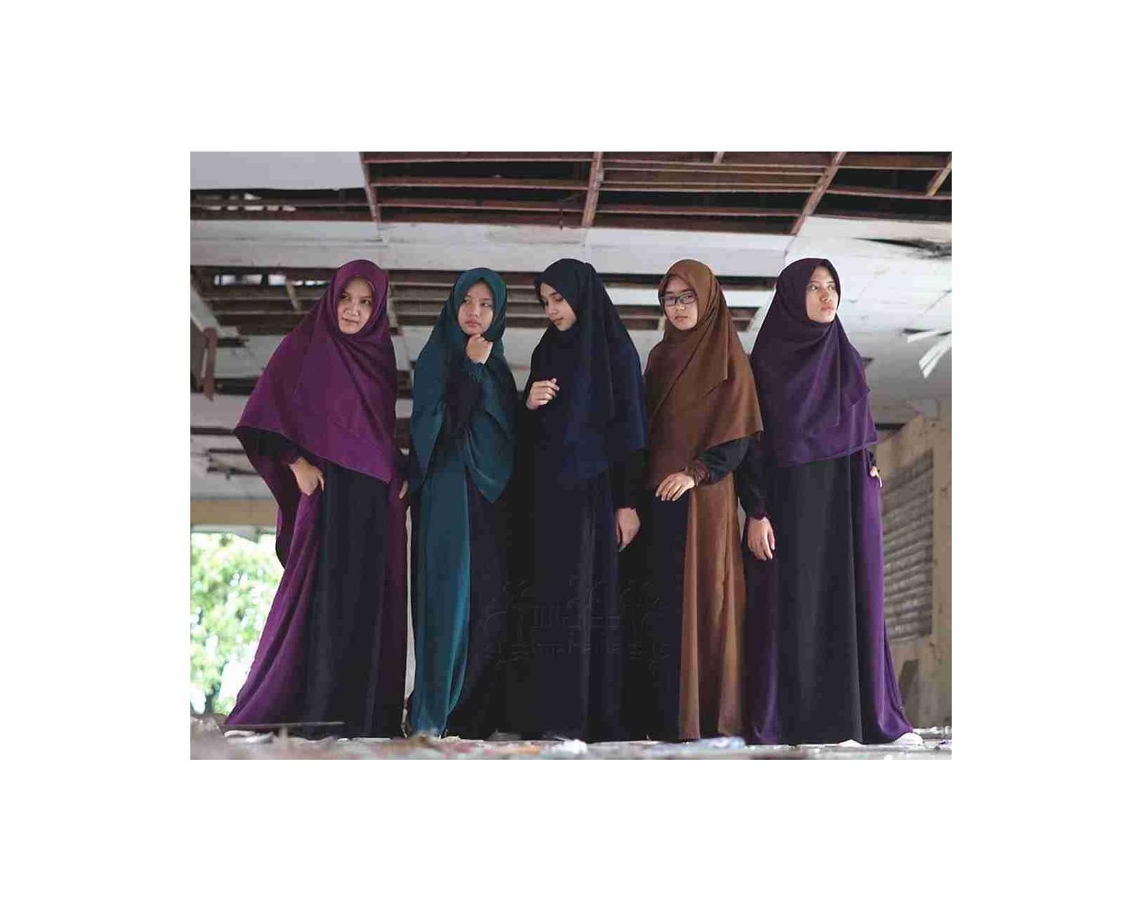 NEW COLOR SET SMART HIJAB // DARK SET // HIJAB ALILA