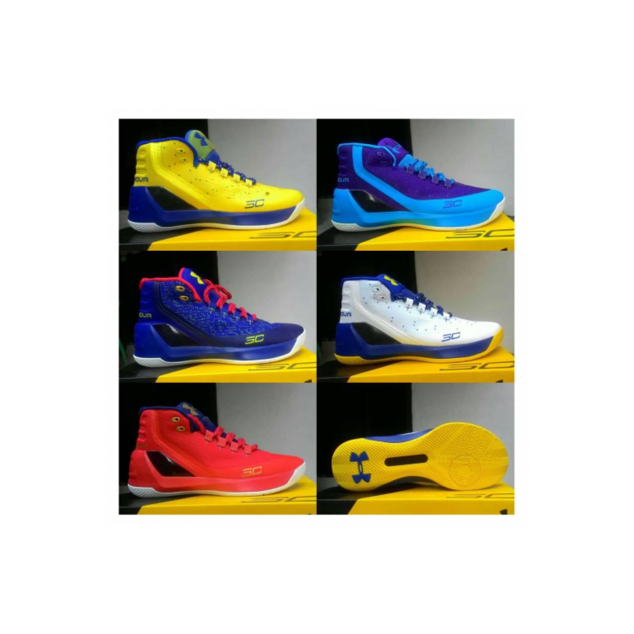 Under Armour Curry 3.0 Premium Sepatu Basket Pria