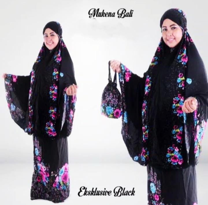 cdR - Mukenah Bali Cewek ORI madein Bali motif Flower