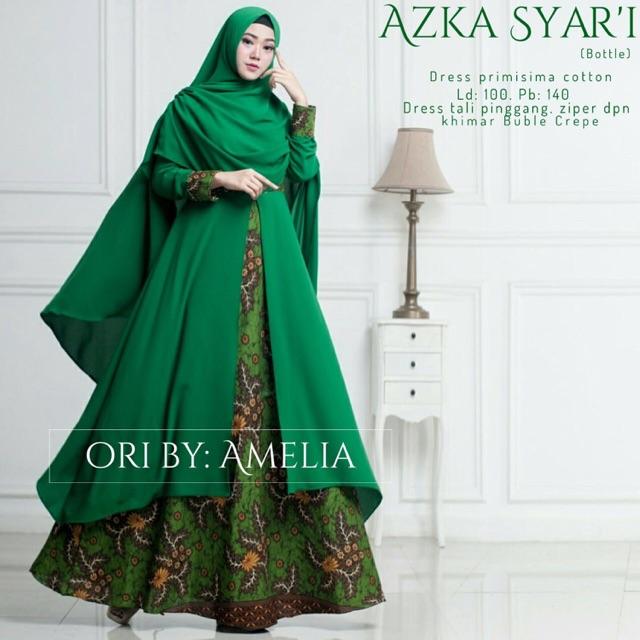 Gamis Azka Syari by Amelia