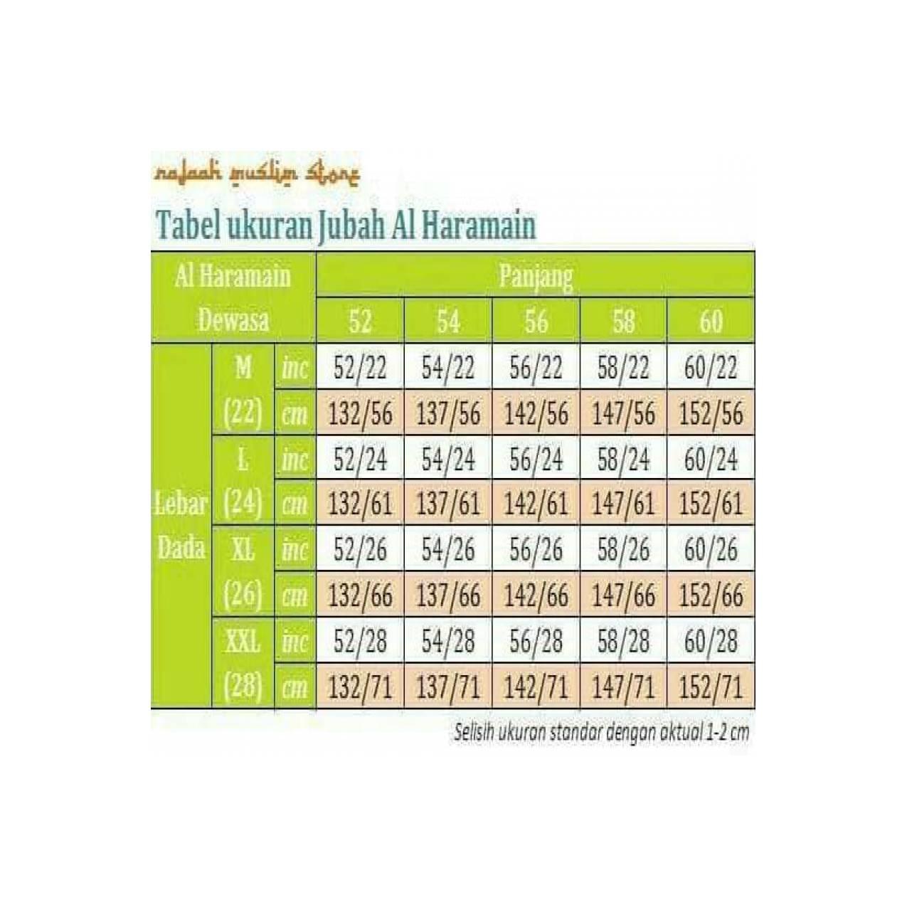 TERMURAH GAMIS/JUBAH PRIA AL HARAMAIN ASLI SAUDI/ WARNA PUTIH / GRATIS