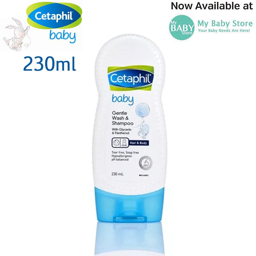 Cetaphil Gentle Baby Wash And Shampoo 230 ml - Sabun Dan Sampo Bayi