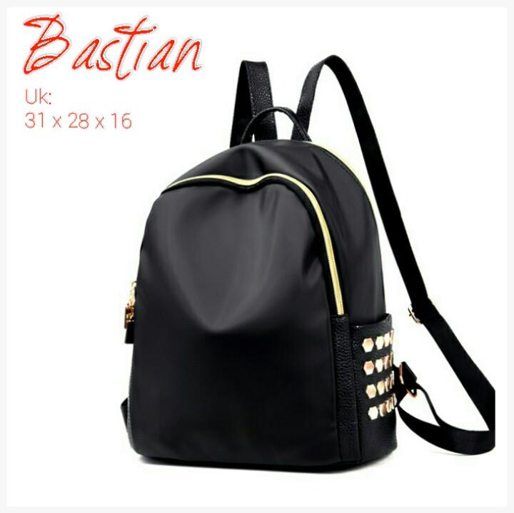Eltee Bastian Oxford Backpack Korean Style Tas Ransel Tas Punggung Wanita