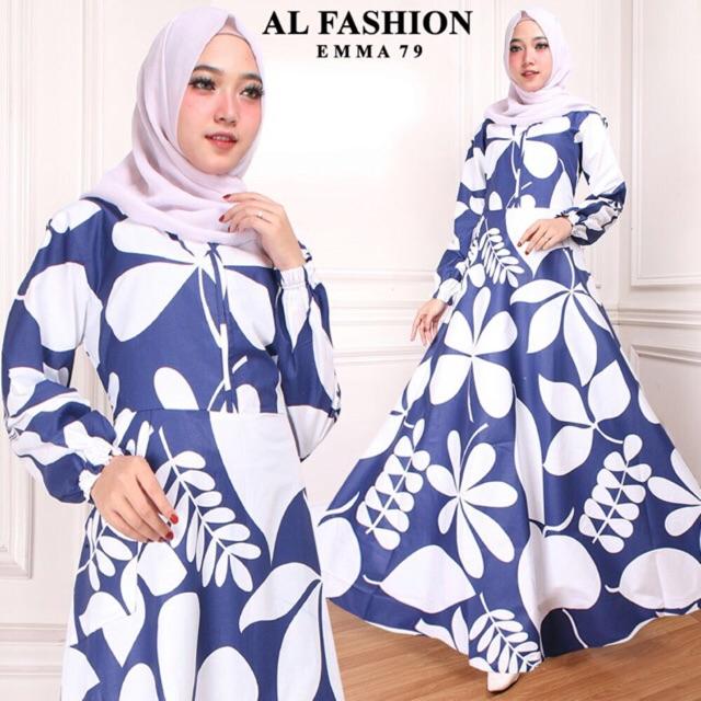 Gamis Wanita maxi emma gamis syari busana muslim ( dpt maxi aja )