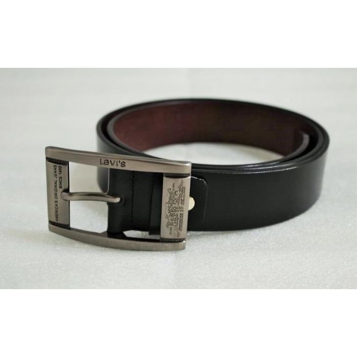 Ikat Pinggang Kulit Asli Pria Lvs 501 - pria branded
