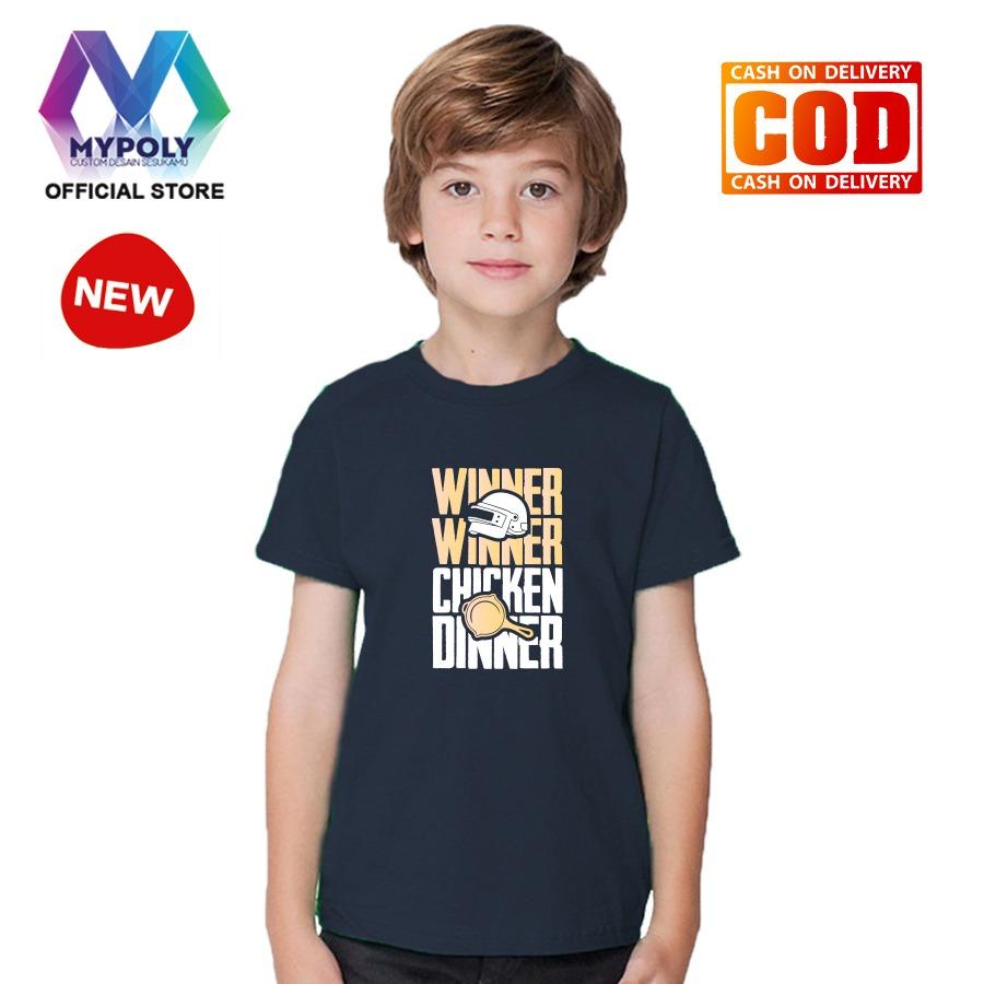 Kaos Premium Mypoly Anak Pria laki-laki AP / Baju Couple Family Keluarga / Tshirt distro / Fashion atasan / Kaos Anime / Kaos Animasi / Kaos Super Hero / Kaos Kartun / Kaos Cartoon / Kaos Lucu / Kaos Gambar Karakter / Kaos Anak PUBG Winner