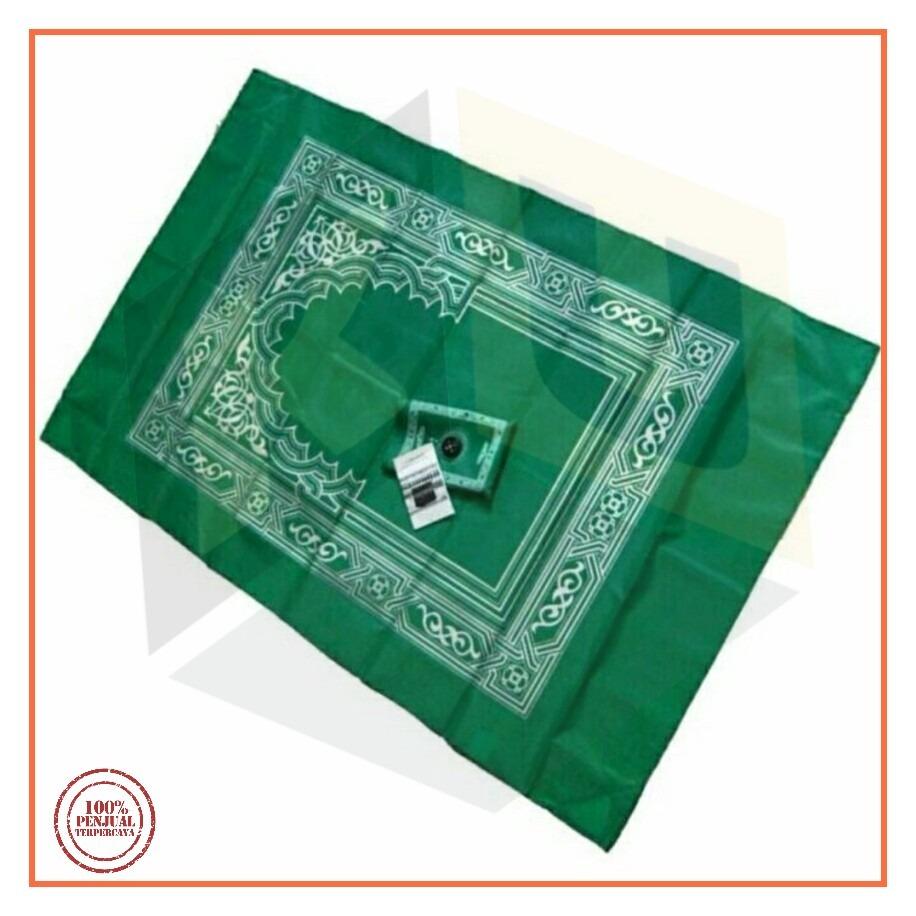SAJADAH LIPAT KOMPAS UNIK, POCKET PRAYER MAT / SAJADAH OUTDOOR SIMPLE