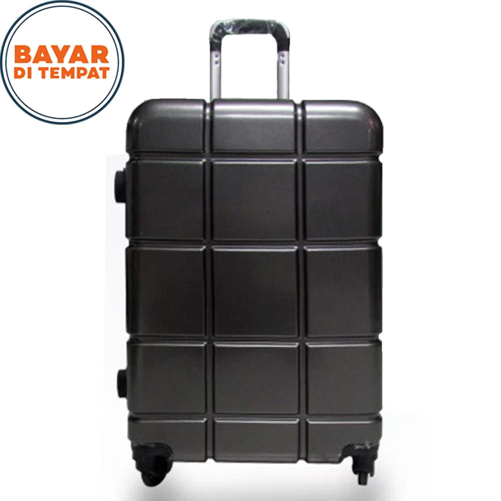 Polo Hardcase Koper 20 Inchi 92152-20 Koper Fiber Koper Hardcase Koper ABS Koper Polo Koper Import Koper Travel Koper Kabin Koper Baju Koper Anti Maling Koper Anti Pecah Size 20 Inch Anti Theft Original Import - Silver