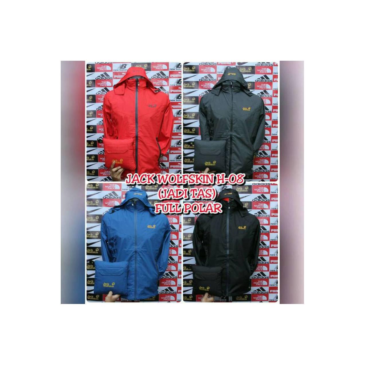 GROSIR Jaket Gunung outdoor jack wolfskin H08 waterproof #EIGER