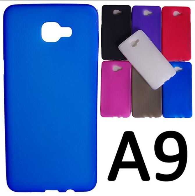 Samsung Selubung Ponsel Selubung A9pro/SM-A9100/A9000 Silikon Transparan Versi Tinggi Lulur