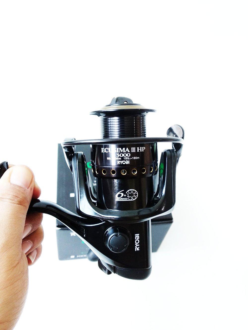 REEL PANCING RYOBI ECUSIMA III 3000 HP ASLI TERBARU DAN TERLARIS KUAT SERTA TANGGUH