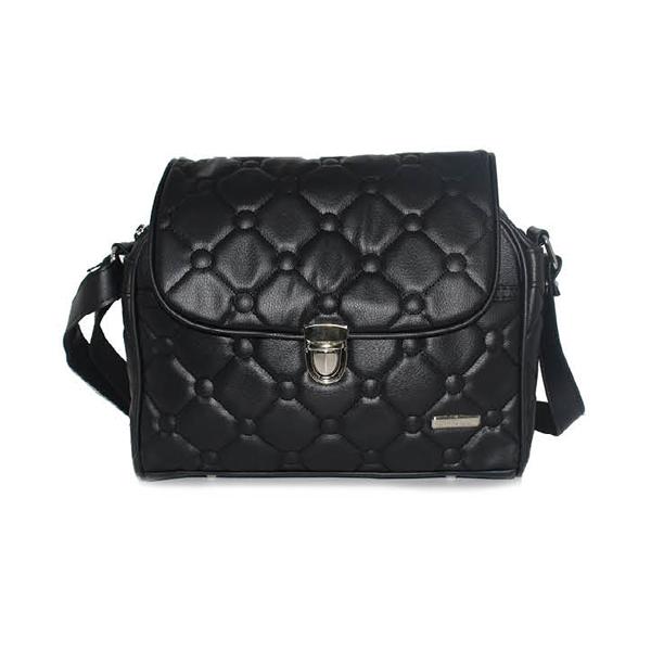 GARUCCI Tas Wanita Handbag - Bahan Virotex - 27x10x25 Murah & Berkualitas (Hitam) TAB 0804