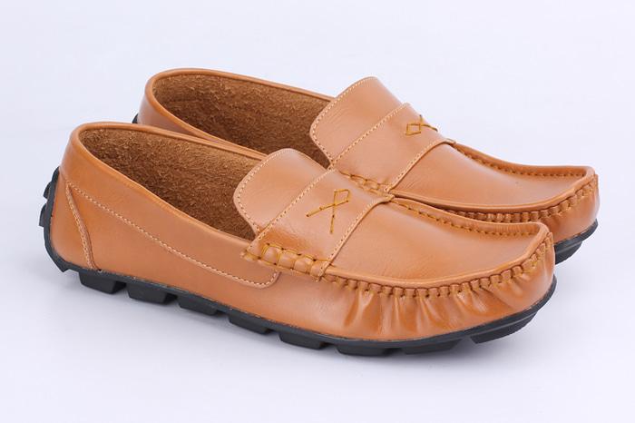 Sepatu Pantofel Kulit Pria Formal Handmade Cibaduyut Trendy - ERUD 021