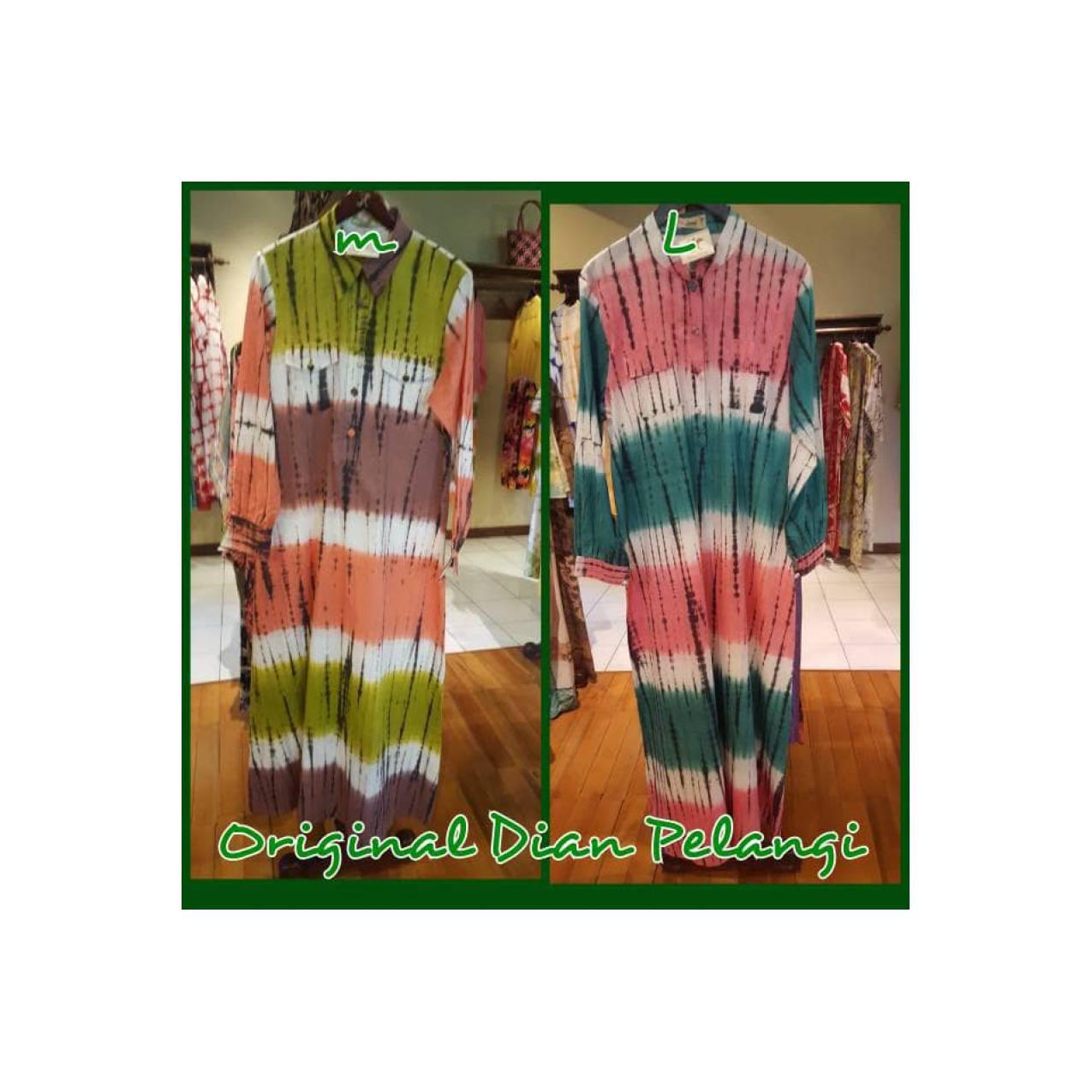 Abaya Katun Jumputan By Dian Pelangi ( ORIGINAL ) Limited Edition !!!