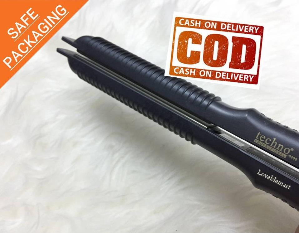 Catokan Techno 2in1 Catok Rambut Lurus Ikal Keriting Hair Straightener & Curly