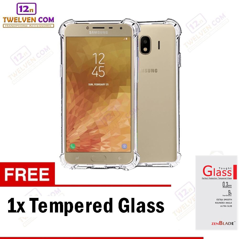 Zenblade Anti Shock Anti Crack Softcase Casing for Samsung J4 2018 - Free Tempered Glass