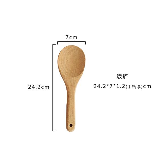 Spatula Kayu Spatula Panci Anti Lengket Spatula Kayu Memasak