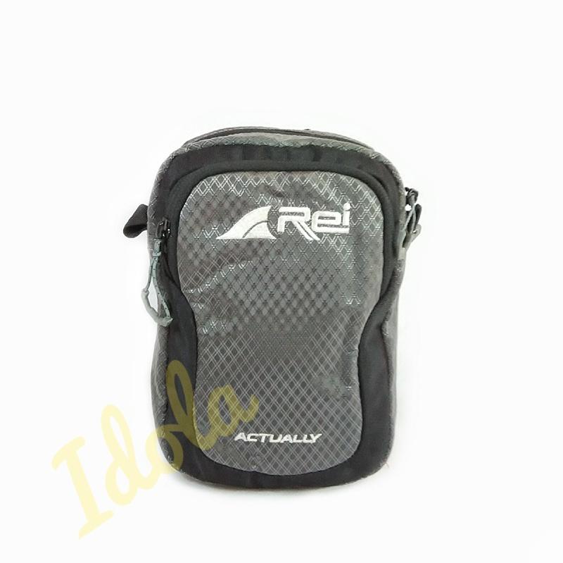 IdolaBags - Tas Selempang Cowok Travel Pouch Tablet REI - Actually Ori - REI20184
