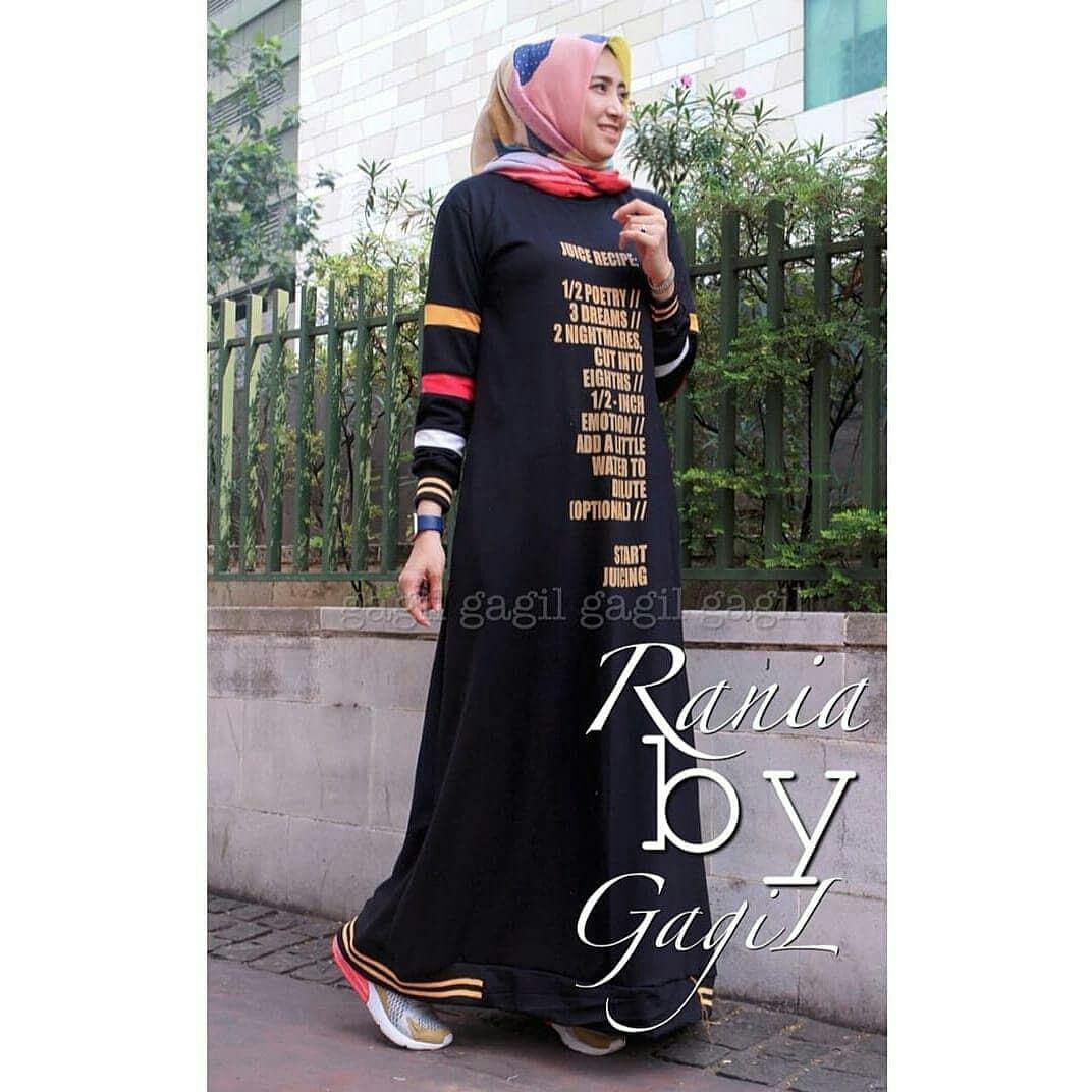 Original Baju Muslim Juice Rania Dress Babyterry Baju Gamis Muslim Panjang Maxy Kekinian Pakaian Wanita Hijab Syari Kaftan Fashion Cewek Trendy Gaun Modis Murah