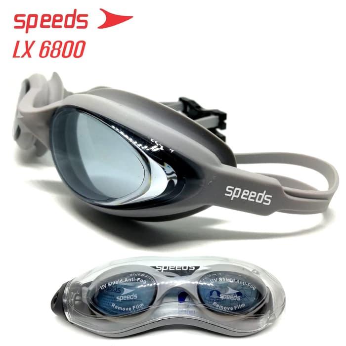 Kacamata Renang Anak Remaja Dewasa Anti Fog UV Speeds LX 6800 LX6800
