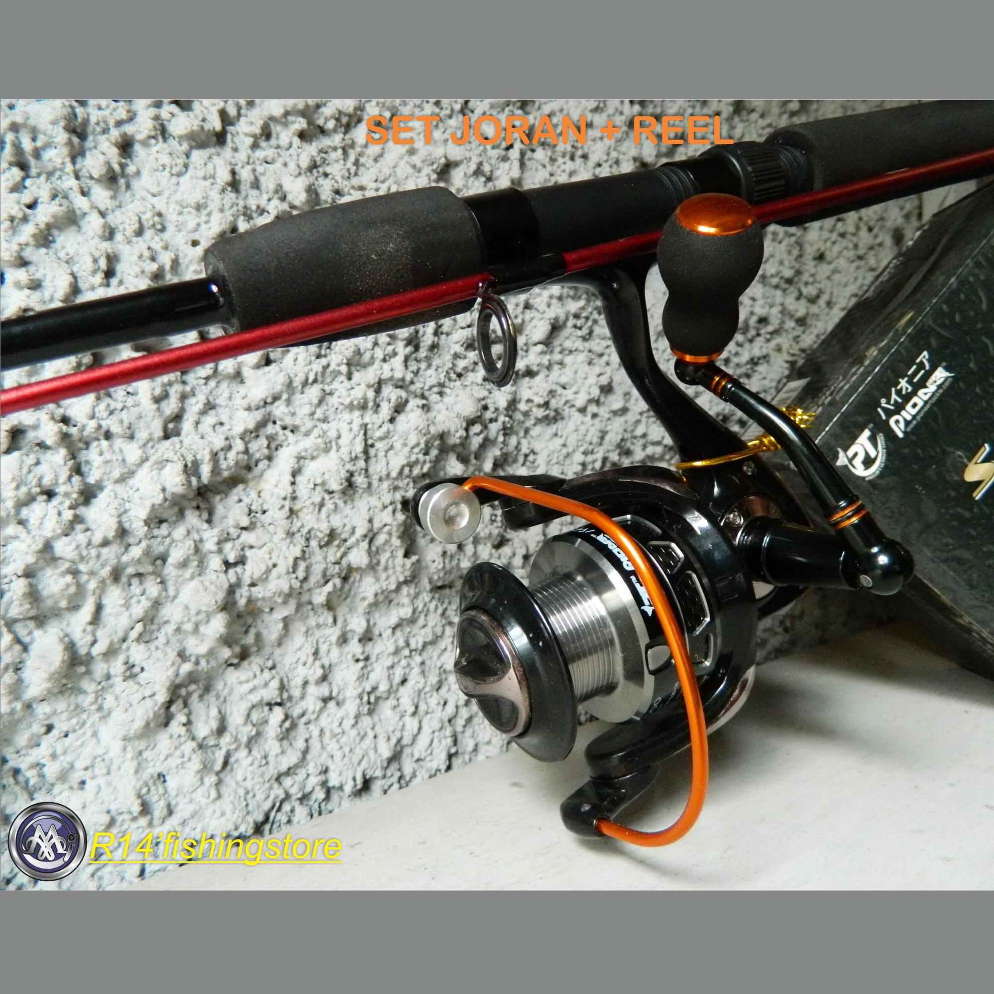 Set joran dan reel PIONEER SABRE TWITCH PRESTIGE ST-3000