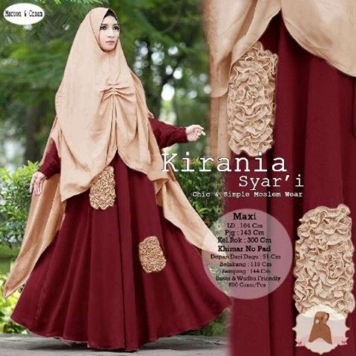 silentriver88 gamis muslim syar'i maxmara spandek kirania