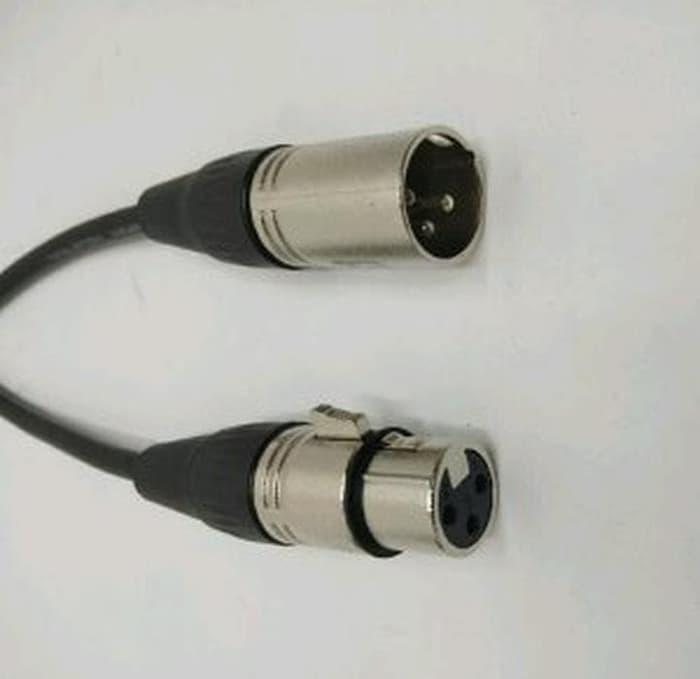 Kabel 5M Canare L2B2AT Ori Plus jack Canon xlr F To Can HEMAT