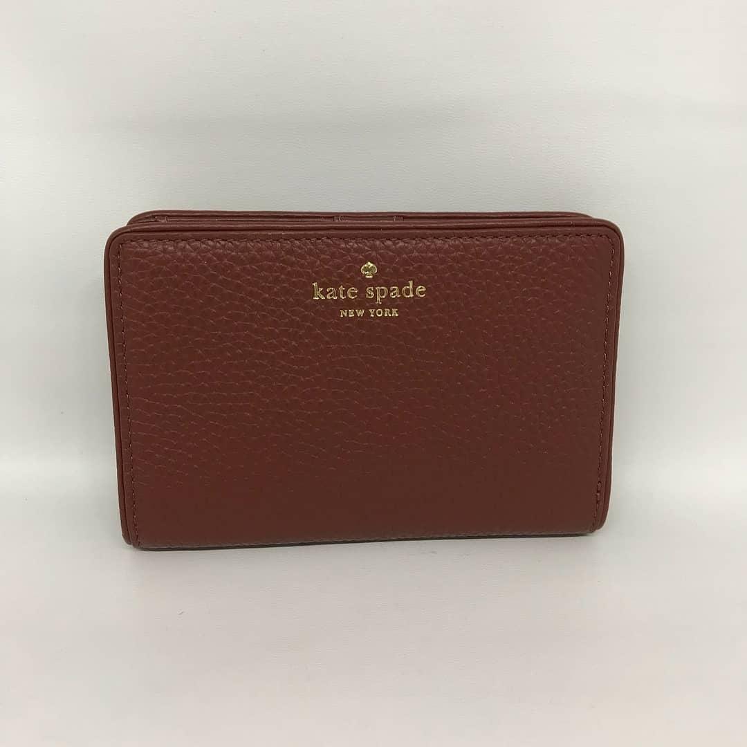 Dompet / dompet wanita Kate Spade / Katespade Tellie Wallet Port Brown