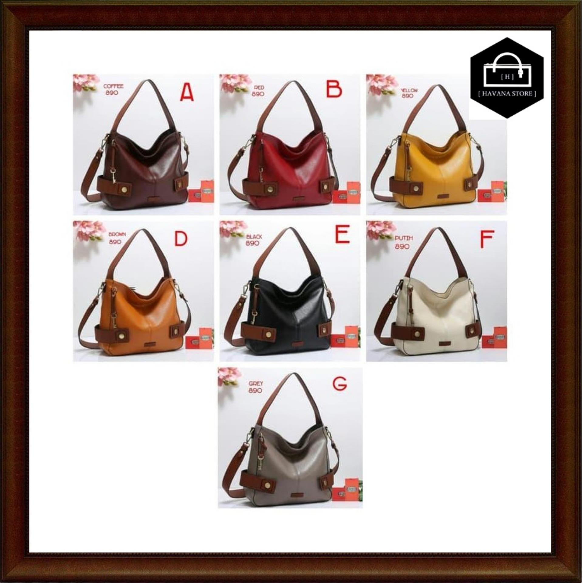 Tas Fossil Multifungsi Side Strap Pin Togo Semi Ori 890 / bag / branded / mirror / premium / asli / original / impor / batam / bag / tas / handle / jinjing / kulit / gucci / hermes / chanel / lv / louis / fossil / dior / zara / bonia