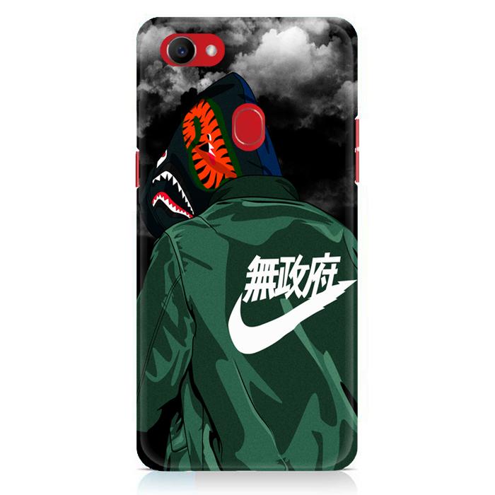 Casing Hardcase Oppo F7 Motif Supreme Bape Cartoon X5007