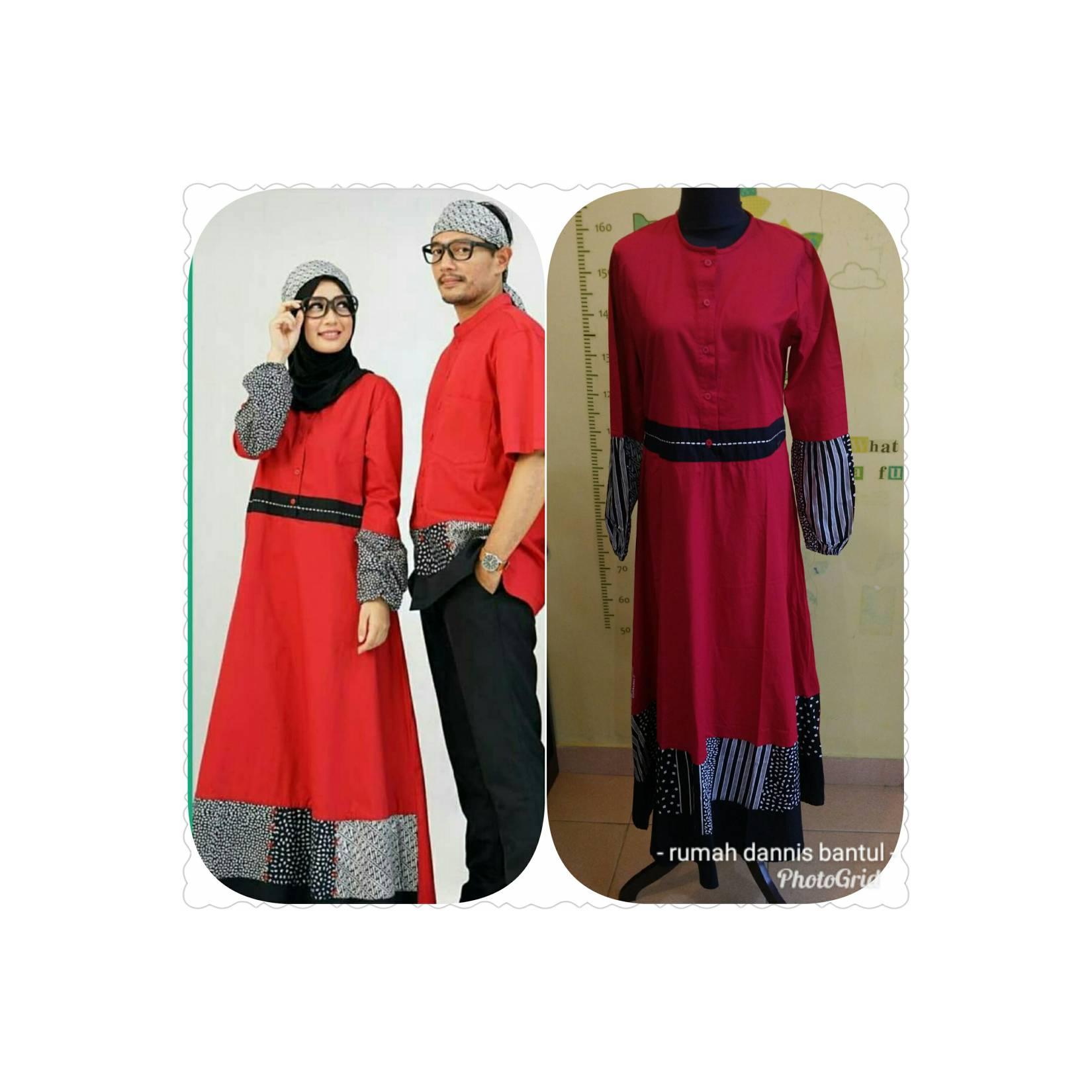 Abaya Dannis D'Luxury Red