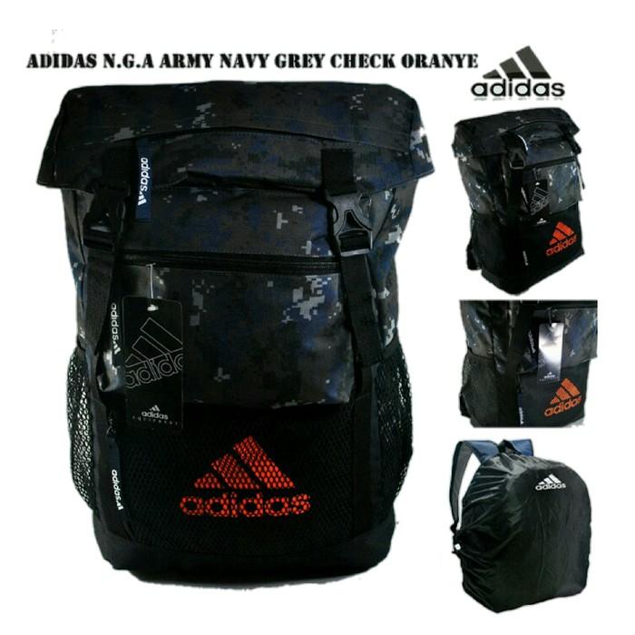 Tas Backpack Pria Adidas Line Ransel Sekolah Kuliah Anak Wanita Laptop - Bsprz9
