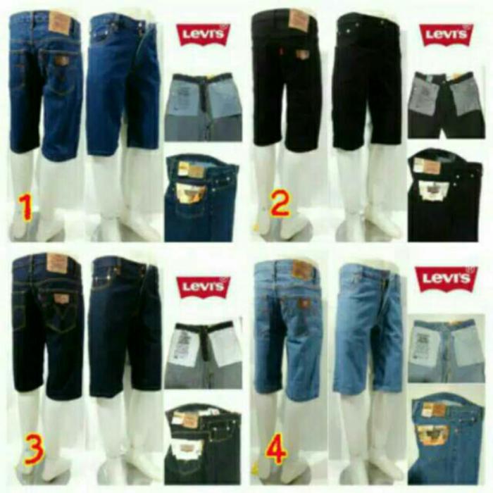 PROMO !! CELANA JEANS PENDEK PRIA LEVIS LEVI'S JUMBO NO 33 34 35 36 37 38