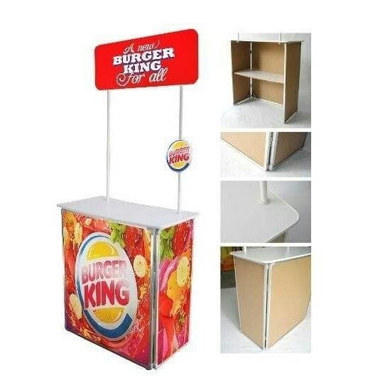EVENt DESk MEJA PROMOSI/KAYU JUALAN POLOS